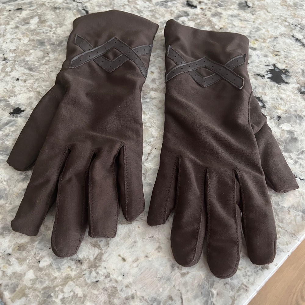Elegant Dark Brown Women’s Gloves
